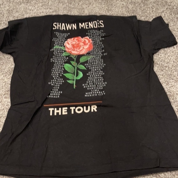 Shawn Mendes FLOWER MASK T-Shirt NEW - Picture 5 of 5